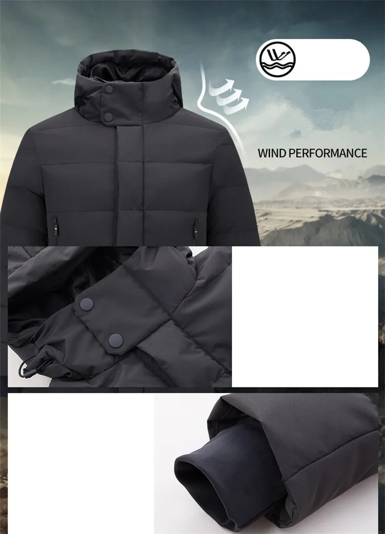 MRMT брендовые Осенние новые длинные мужские куртки с хлопковой подкладкой, утолщенное пальто для мужчин, Подростковая хлопковая куртка с капюшоном, одежда