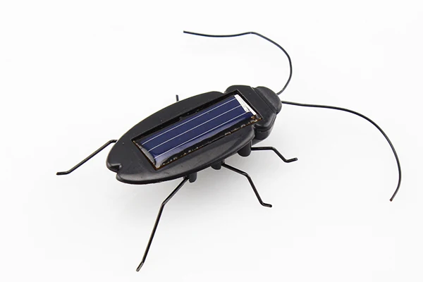 Novelty Toys Solar Cockroach Energy Cockroach Children Insect Bug Teaching Fun Gadget Toy Gift Solar Power Energy Toys Hot Sale 2
