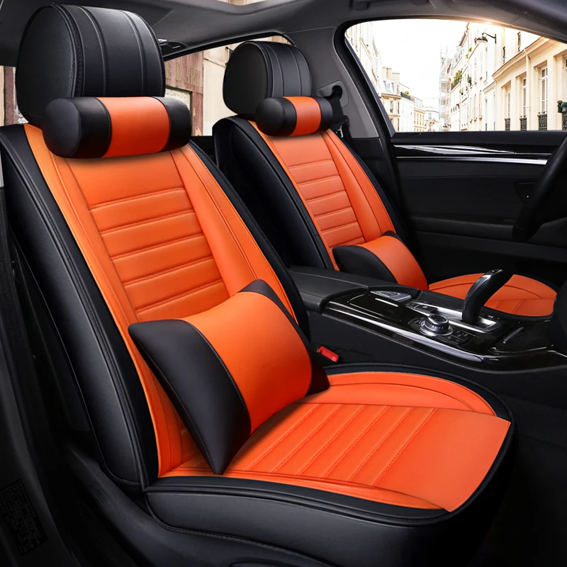 OUMANU из искусственной кожи чехол на автомобильное сиденье для VW Volkswagen PASSAT b5 b6 b7 b8