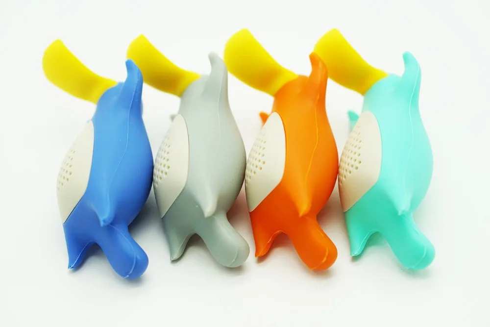 

FDA food grade silicone Tea Ball Leaf Tea Strainer material red tea utensils the non-toxic Brewing Device Herbal Strainer