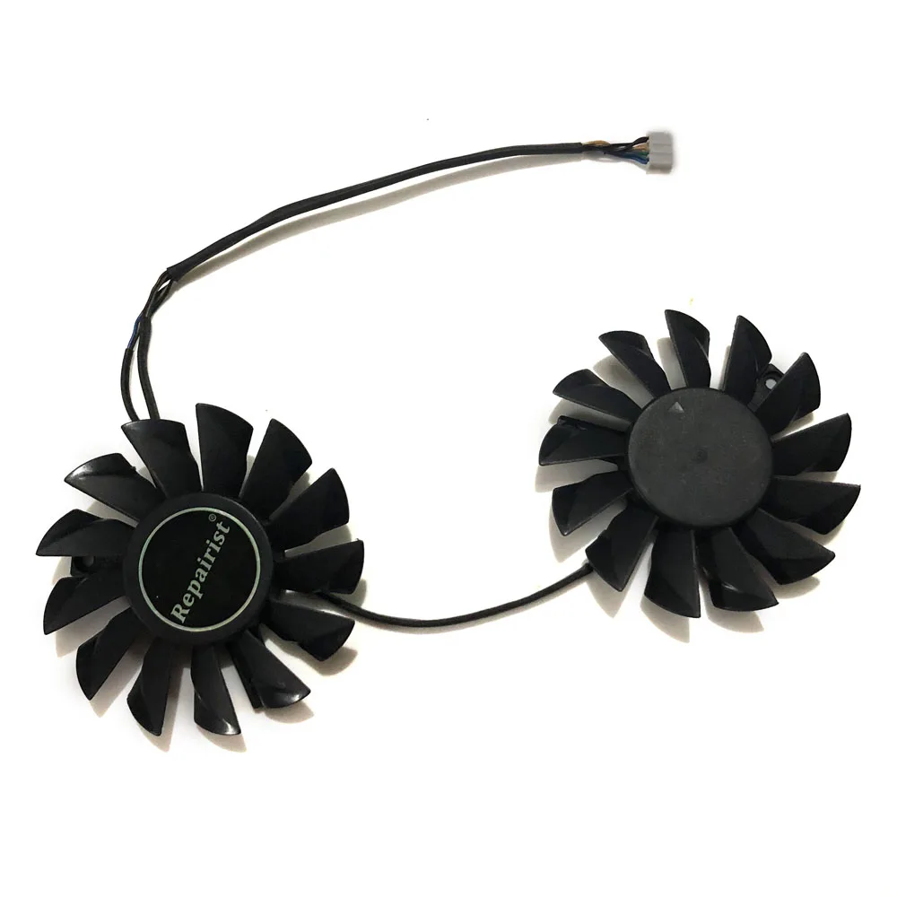 2 шт./компл. GPU VGA карты двойной кулер вентиляторы для MSI R7850 HD7850 R7950 HD7870 Графика карт