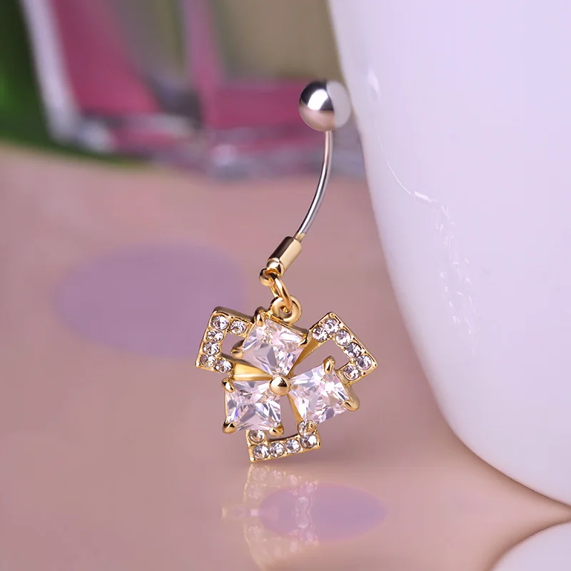 Luxurious Fashion Belly Piercings Gothic Women Best Collar Navel