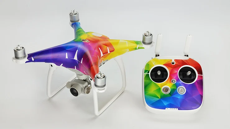PGY DJI Phantom 4 Accessories Skin Stickers Decals 3M PVC Phantom 4 Waterproof Quadcopter Drone Parts Multiple Style