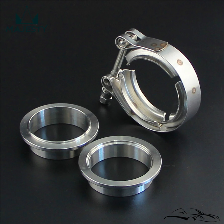 2 дюймовые 51 мм V Band Vband Clamp CNC фланцы из нержавеющей стали Turbo downpipe| |