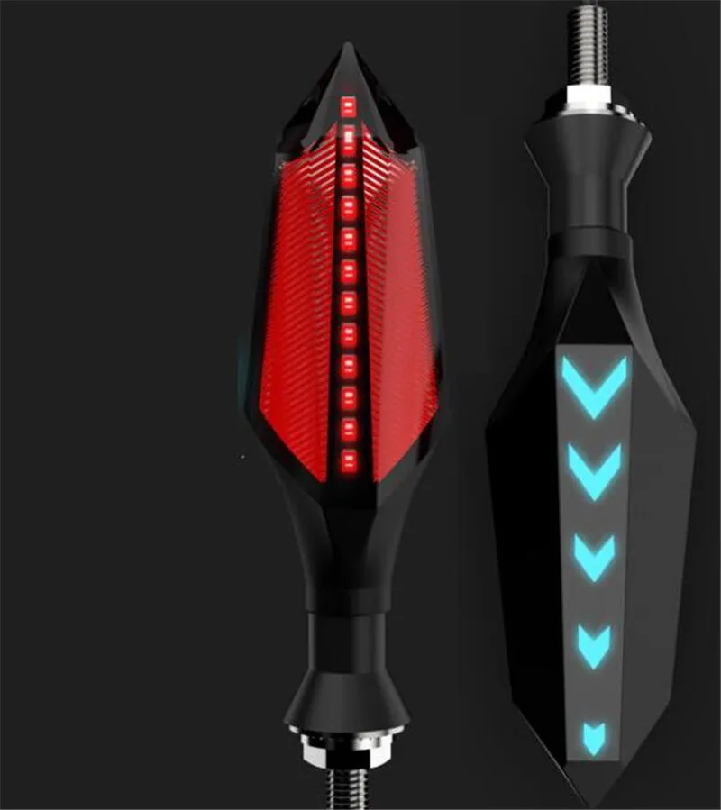 

Motorcycle LED Turn Signal Light Flashing Headlight 12V motorbike Signal Light Blinker Lamp Turn Light Moto Accessories