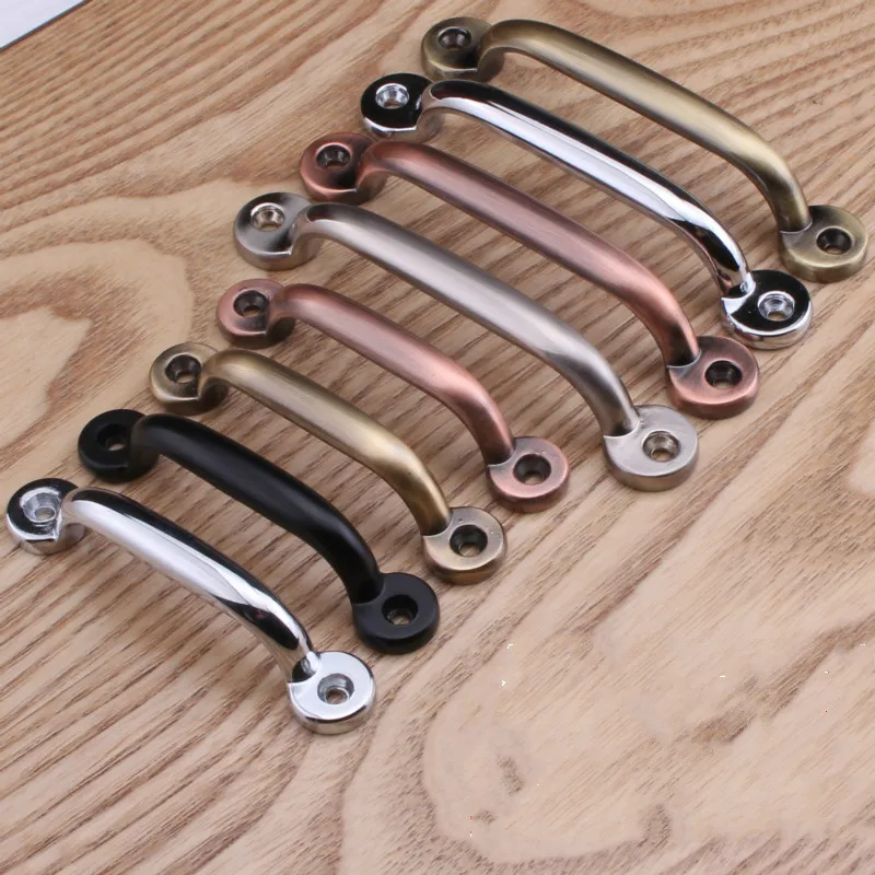 Zinc Alloy Pitch 78 110mm Antique Bronze Handles Cabinet ...