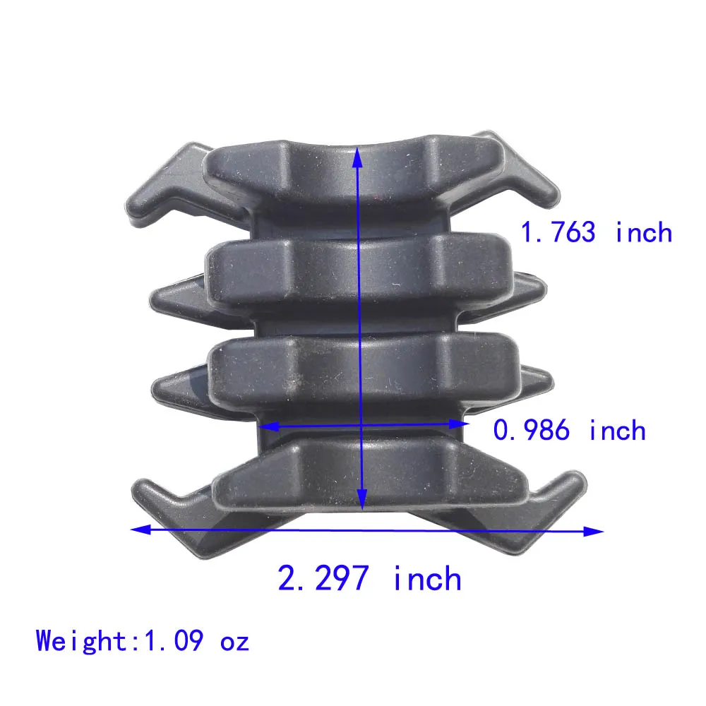 2 шт. резиновый стабилизатор для стрельбы из лука, вибрирующий демпфер для конечностей, уменьшающий шок, Sbsorber Демпфирование для блочного Лука, аксессуары для стрельбы на открытом воздухе