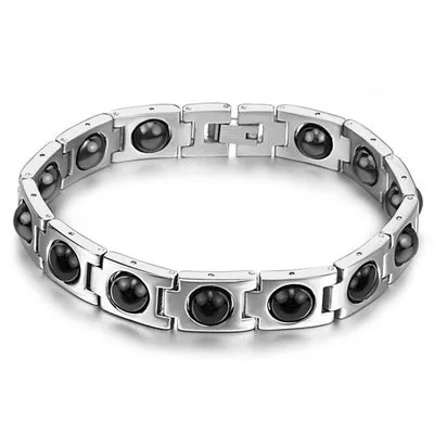 

Titanium Steel Bracelet Men's Style Bracelet Geometry Bracelet