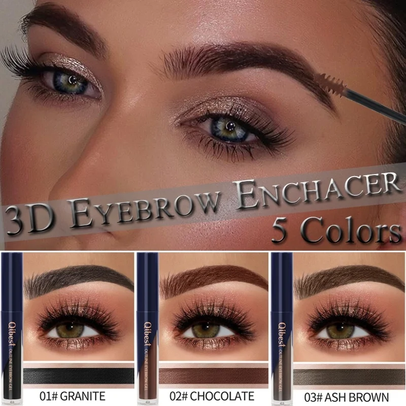 

1 PCS Popfeel Cosmetics Matt Eyebrow Gel Professional Waterproof Dye Eyebrow Cream can Peel Off Natural Eyebrow Makeup Tool