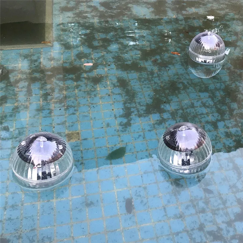 New Waterproof LED Solar Power Multi Color Changing Water Drift Lamp Floating Light Water Drifting Lamp #4J02 (4)