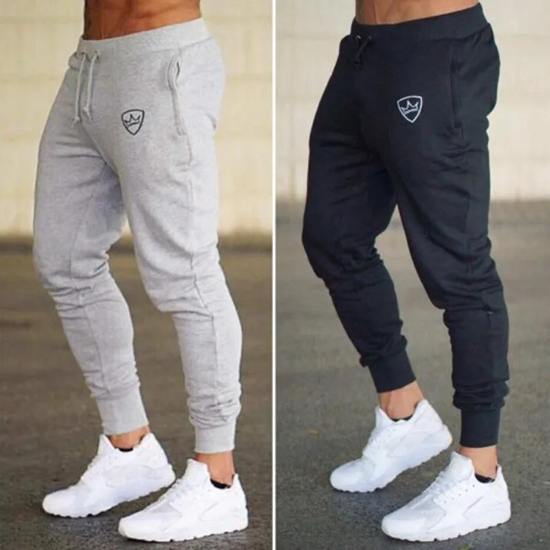 

Summer New Fashion Thin Section Pants Men Casual Trouser Jogger Bodybuilding Fitness Sweat Time Limited Mens Gyms Sweatpants