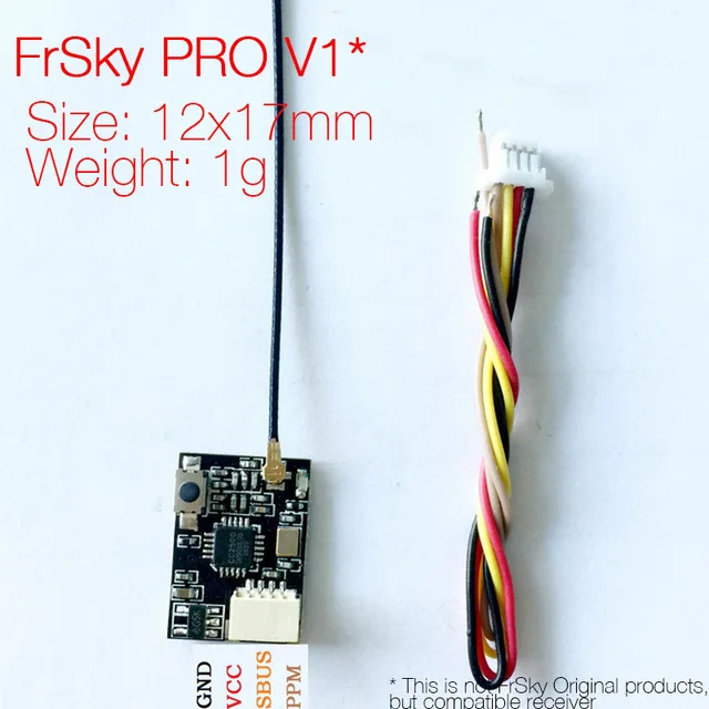 2,4G FrSky pro D8 Mini FrSky совместимый приемник с PWM PPM SBUS выход