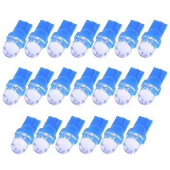 

TOYL 20PCS Blue LED T10 194 W5W Car Wedge Light Side Number Plate Lamp