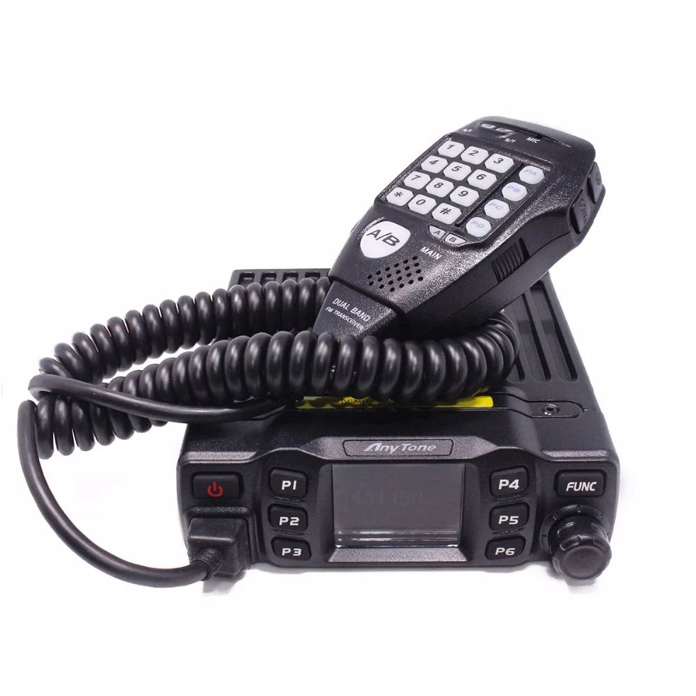 AnyTone AT-778UV Dual Band Transceiver mini Mobile Radio VHF:136-174 UHF:400-480MHz Two Way and Amateur Radio Walkie Talkie Ham