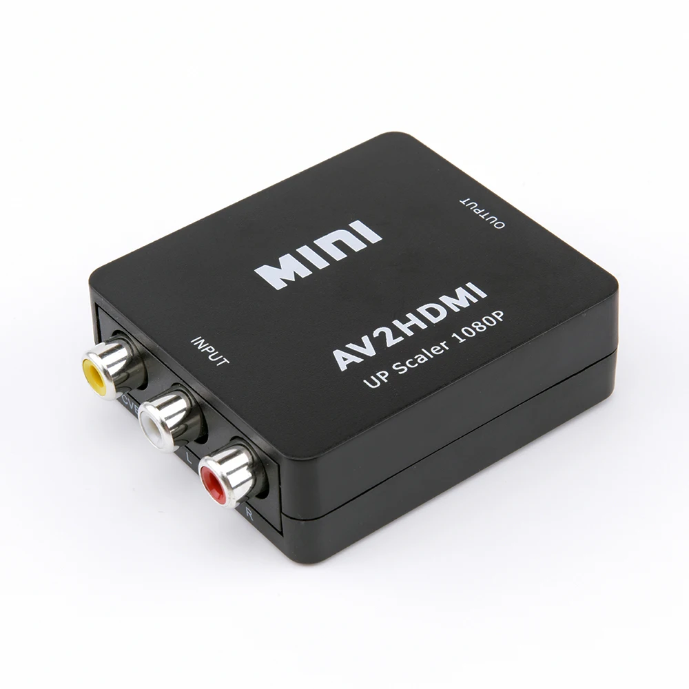  Audio e video converter av a hdmi HD converter mini av2hdmi up scaler 1080p mini AV al convertitore