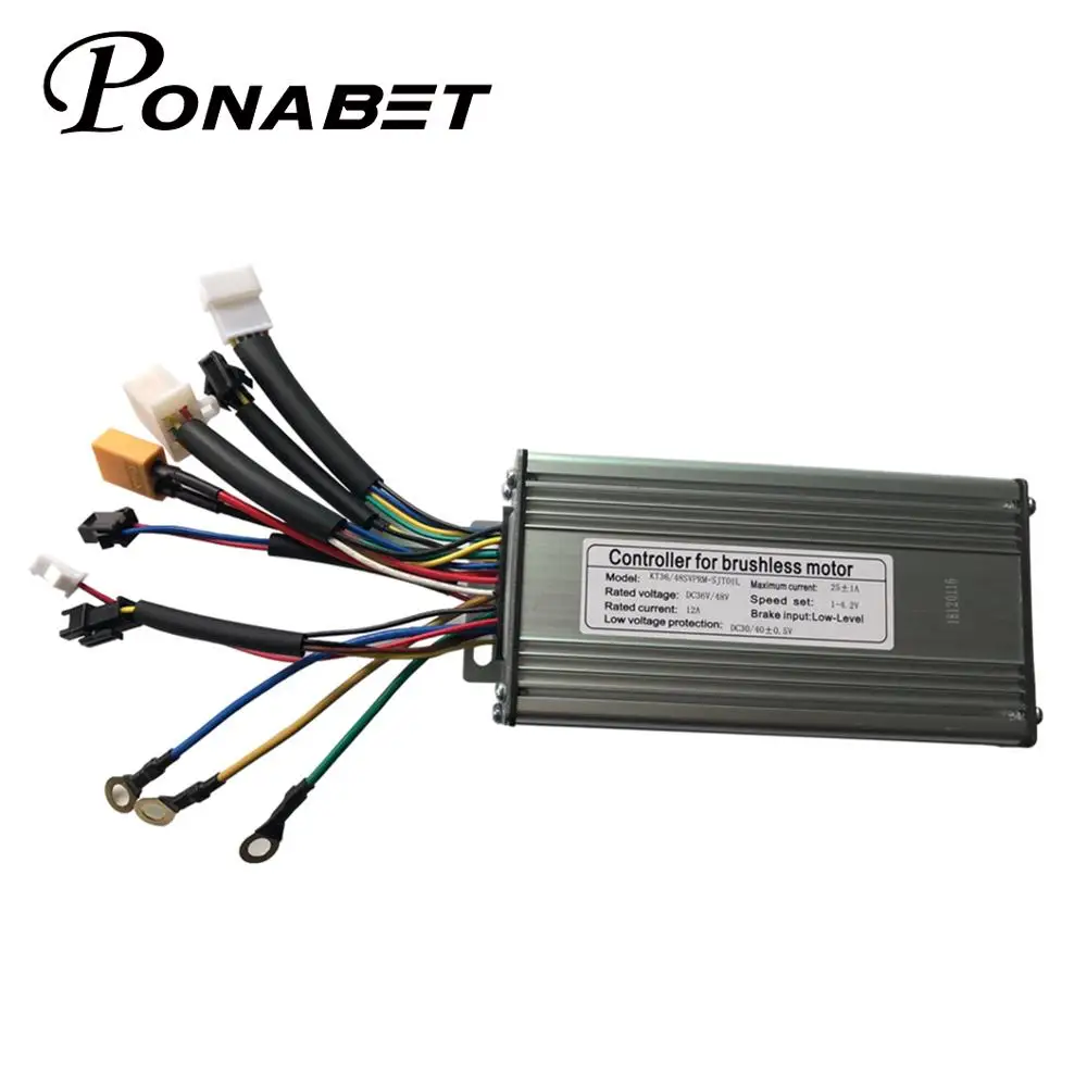 Clearance Ponabet Electric Bicycle Conversion Kit e bike 170mm 190mm Rear wheel 26" 48v 1000w brushless hub motor Electric bike 3