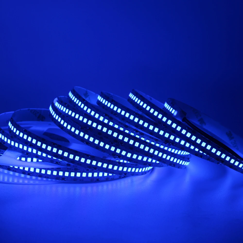 Светодиодная лента 5 м 2835 3528 SMD 240 светодиодов/м 12 В Водонепроницаемая IP67 IP65 Гибкая