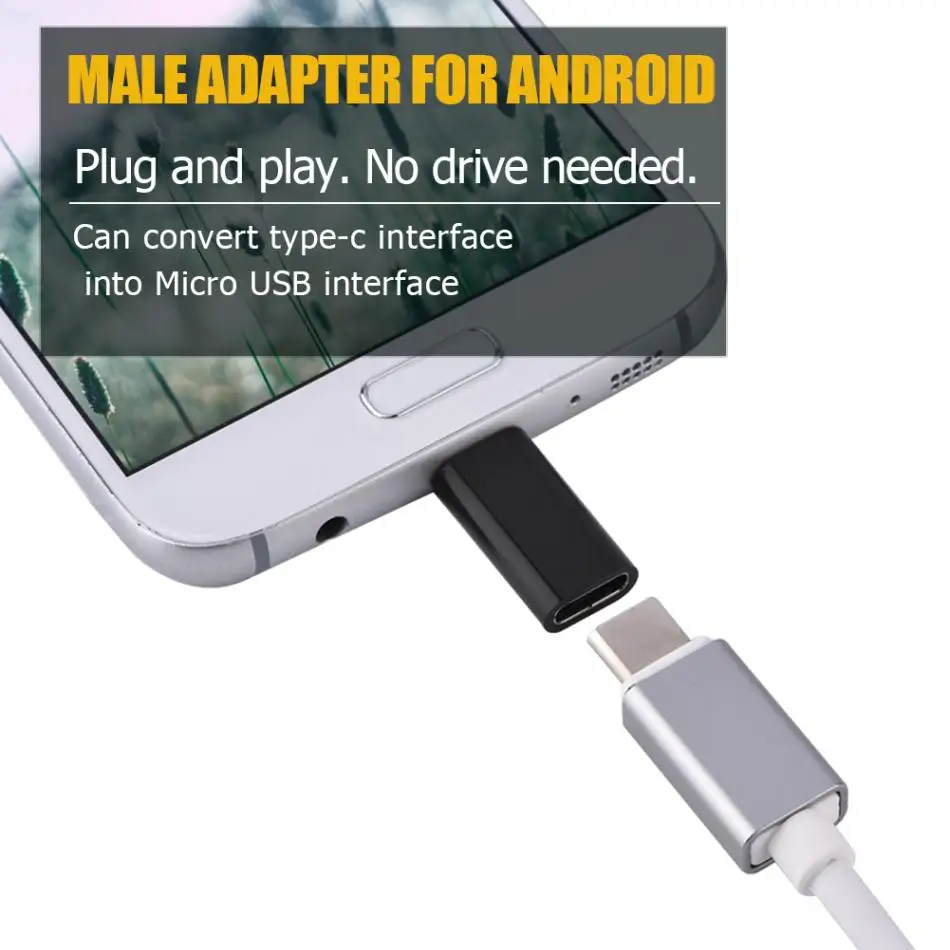 Адаптер VBESTLIFE для телефона Micro USB папа к 3 0 Type C гнездовой адаптер конвертер разъем