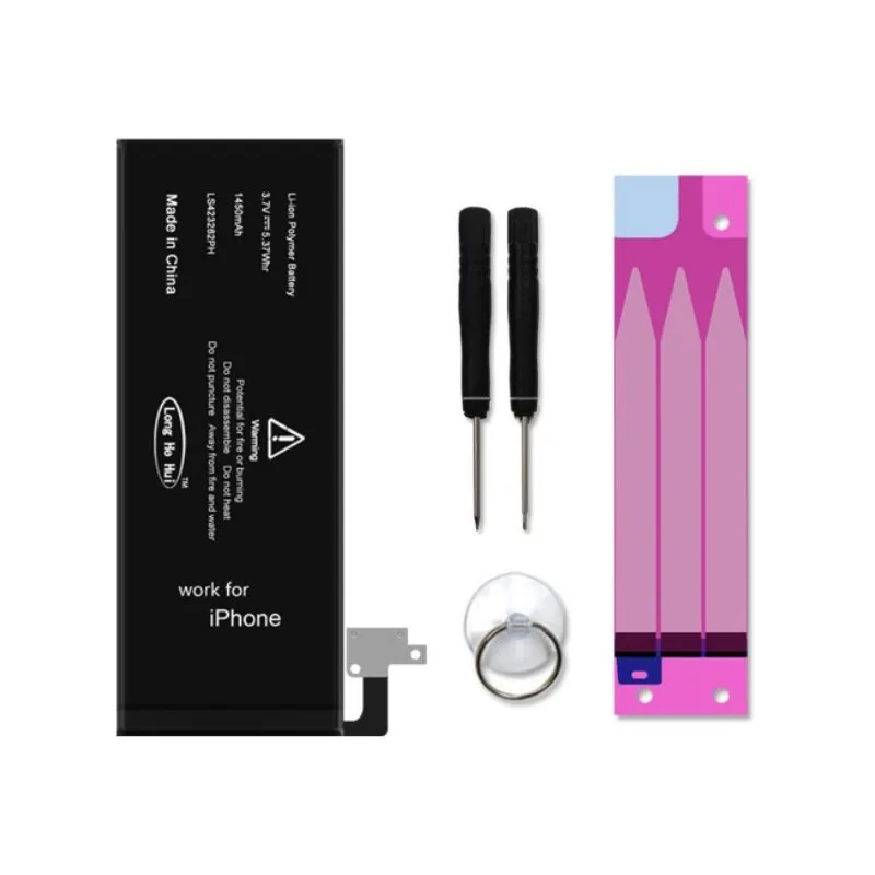 

New Good Quality AAA Real Capacity 1420mAh 3.7V Battery for iPhone 4G zero cycle replacement repair parts
