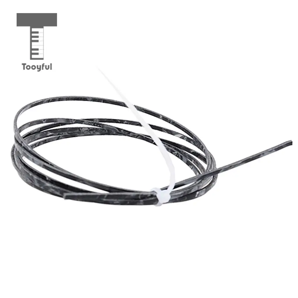 Tooyful Celluloid Guitar Binding Purfling Strip for Guitar Body Project Supplies