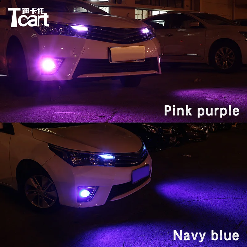 Tcart для Toyota Corolla 2014 2015 2016 без ошибок H11 противотуманный светильник s автомобильный