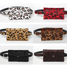 Модная леопардовая Женская поясная сумка с ремнем для женщин, брендовая поясная сумка для денег и телефона, поясная сумка для женщин, кожаная сумка