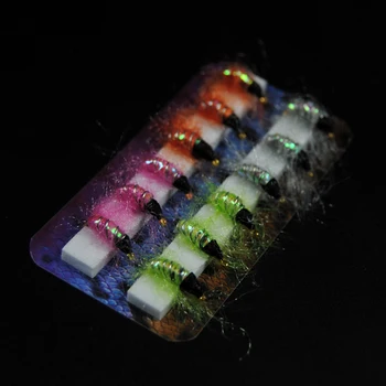 

Size 14 Hook Sinking Scud Flies Nymphs Shrimps for Fly Fishing Trout Orange Grey Pink Green Color