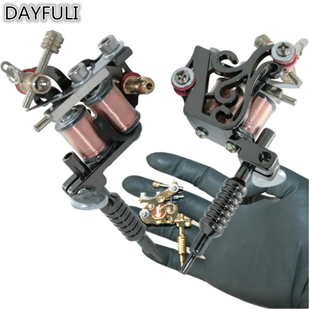 

Hot Charms Gothic Gunmetal Mini Tattoo Machine Necklace Pendant Gift