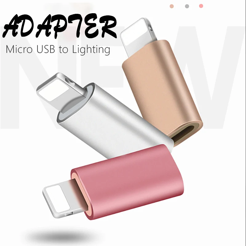 ACCEZZ 4 шт. Мини OTG адаптер Micro USB на 8 Pin для Apple зарядки для iphone X XS MAX XR 8 7 6S Plus синхронизация данных Зарядка конвертер