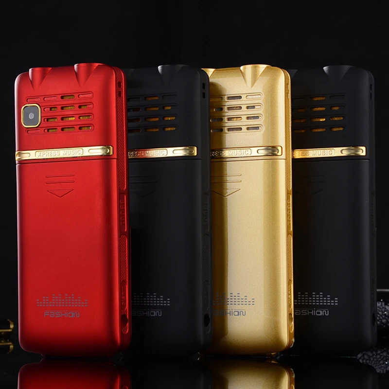 Разблокированный флип ключ двойной фонарик с одной кнопкой FM Bluetooth SOS скоростной