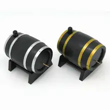 120 шт популярный бренд винный бочонок пластик автоматическая коробка для зубочистки контейнер-Диспенсер держатель золото серебро