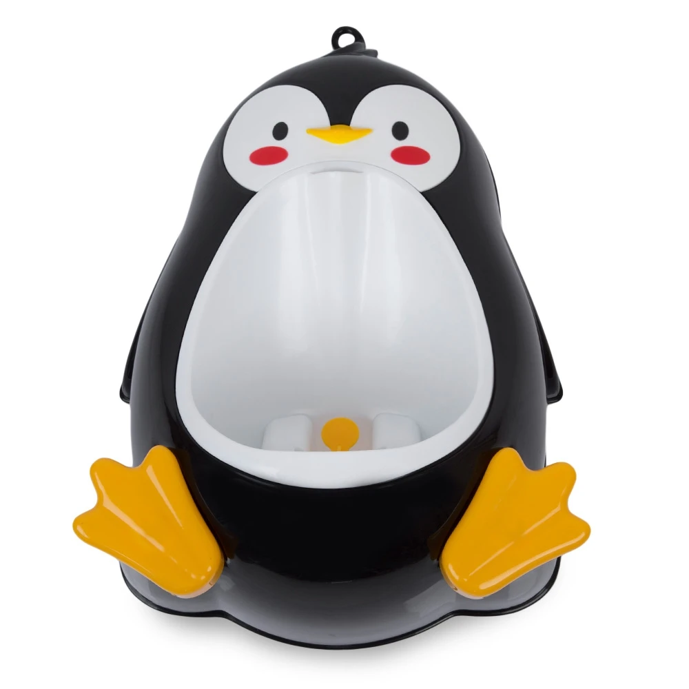 Детские Писсуар для маленьких мальчиков пингвин в форме животных горшок для туалета обучающий дети стенд вертикальный писсуар