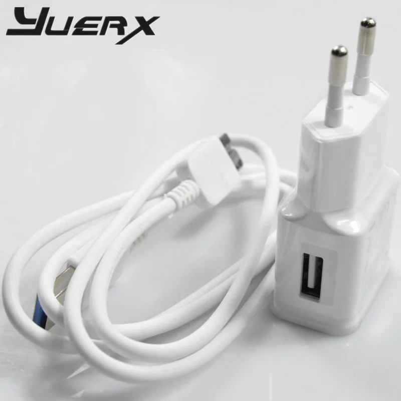 Новое зарядное устройство Usb 5V 2A EU + кабель для передачи данных USB 3 0 Samsung Galaxy Note III