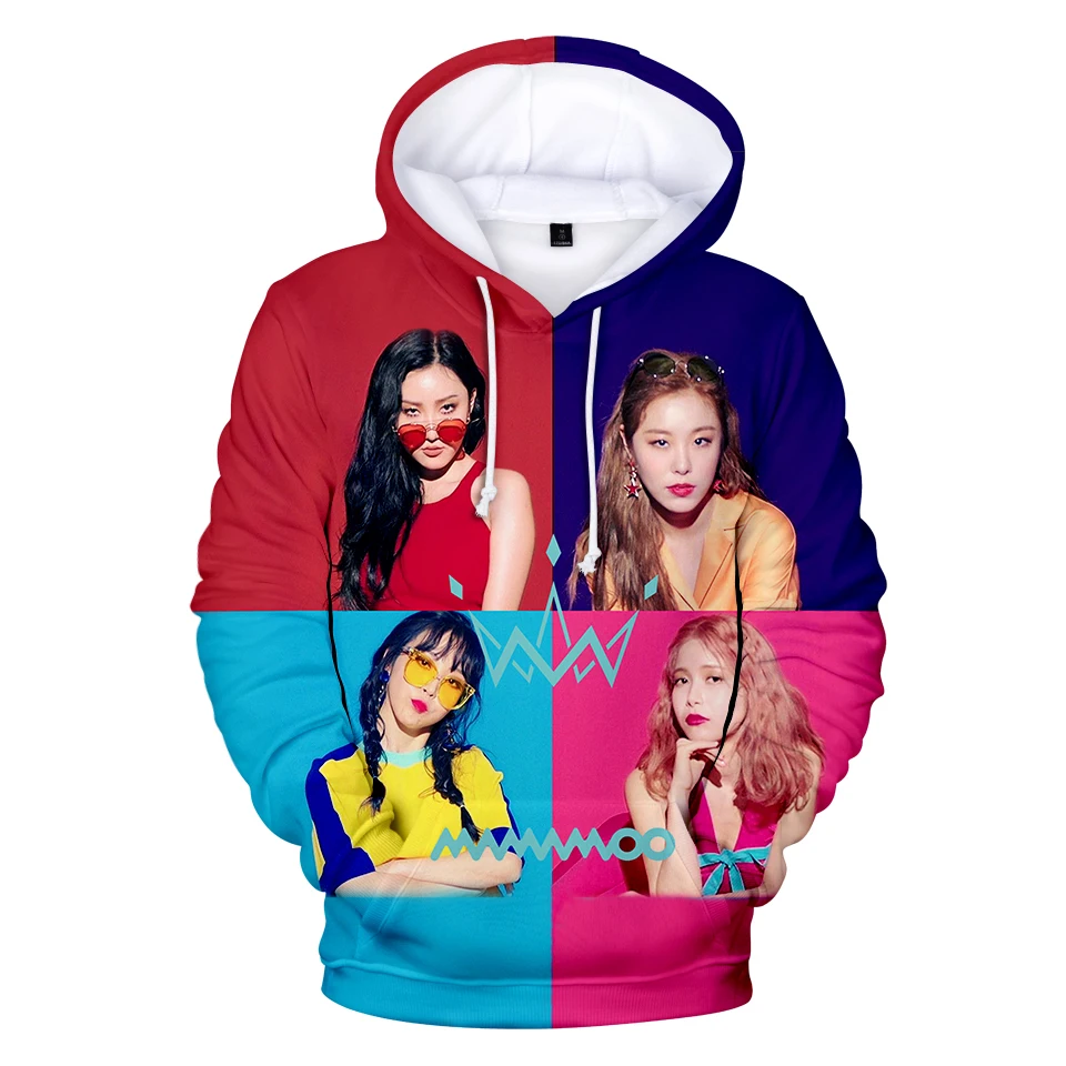 MAMAMOO и EXID модные kpop 3d толстовки спортивный хип хоп мужской женский пуловер с