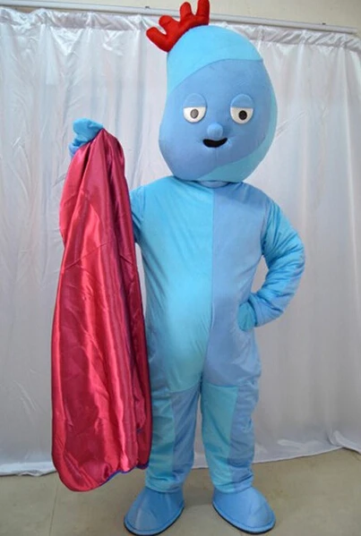 Free Shipping Night Garden Lggle Piggle Mascot Costume Costumes School Fancy Dress Halloween | Тематическая одежда и