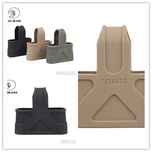 

7.62 NATO Cage Fast Mag Rubber Loops for M14 Magazine Assist Black,TAN,OD 5 pieces/BAG