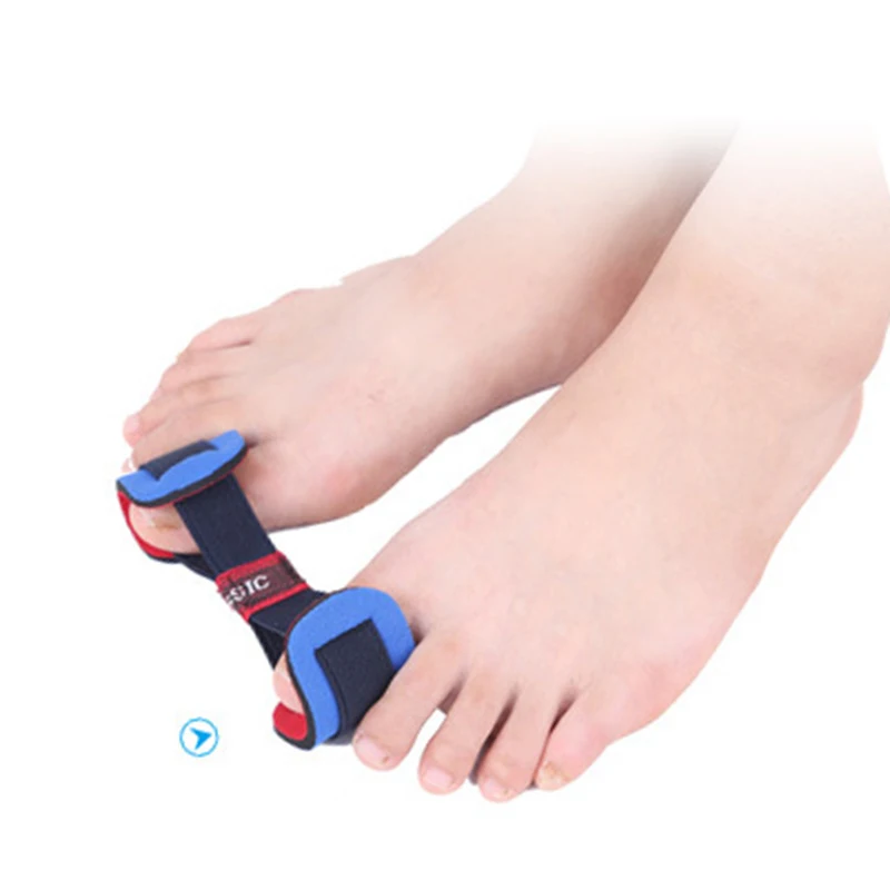 1 Pcs Hallux Valgus Corrector Elastic Belt Big Toe Separator Bunion Splint Recovery Training Brace Straightener Feet Care Tool