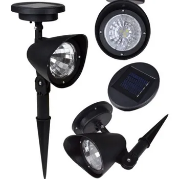 

1 x Solar Foldable Spot Light Outdoor Garden Path Lawn Landscape 3-LED Spotlight