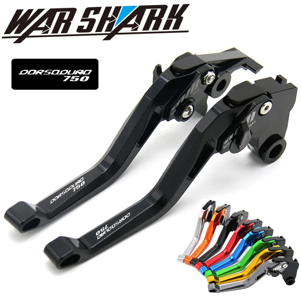 

New style Motorcycle CNC Adjustable brake Clutch Levers for Aprilia DORSODURO 750 2008 2009-2015 2016 with Logo(DORSODURO 750)