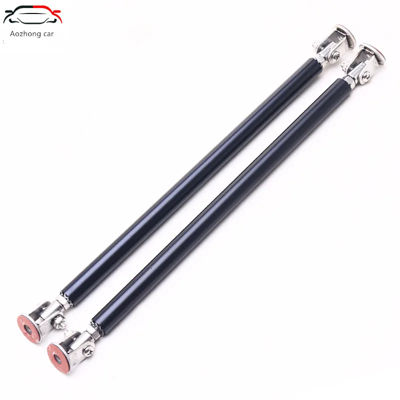 

2PCS Universal Adjustable Racing Front Bumper Lip Splitter Rod Strut Tie Bar Support Kit for Opel Mokka Corsa Astra G J H