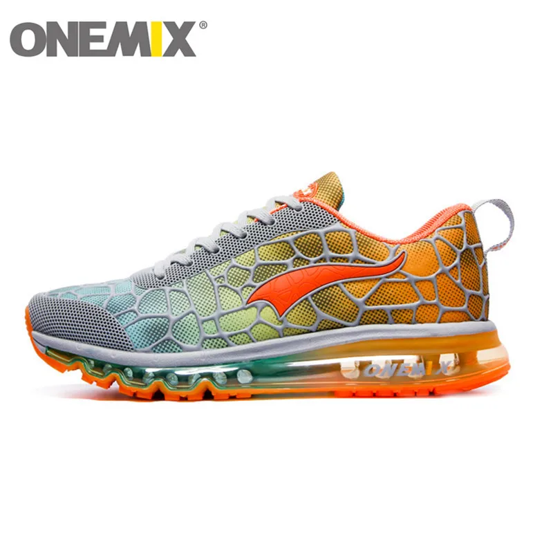 

ONEMIX Air Cushion Running Shoes Mens 270 Zapatos De Hombre Athletic Outdoor Women Sneakers Max 12.5