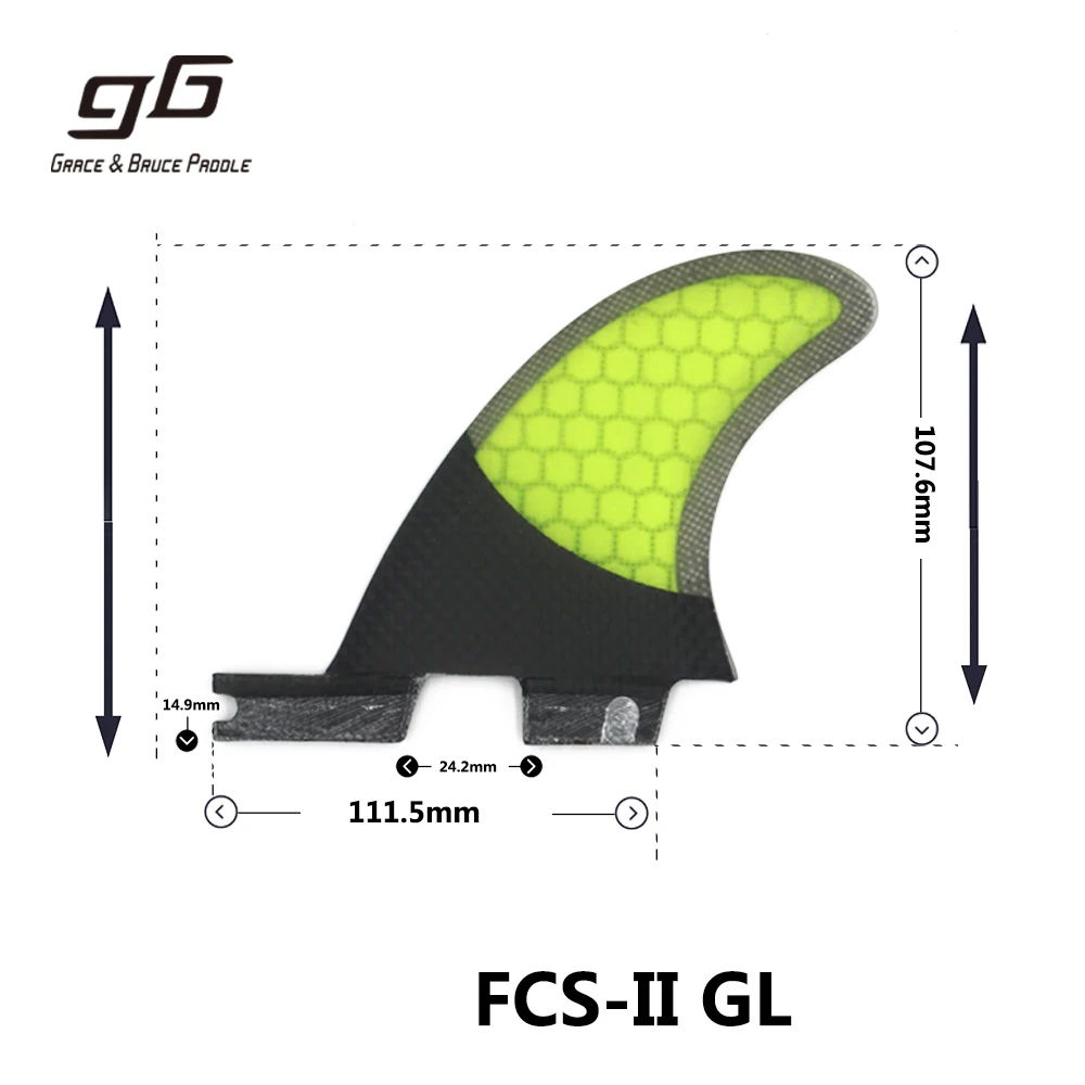 New Arrival Surfboard Fins Carbon Fiber And Surf Fins FCS II
