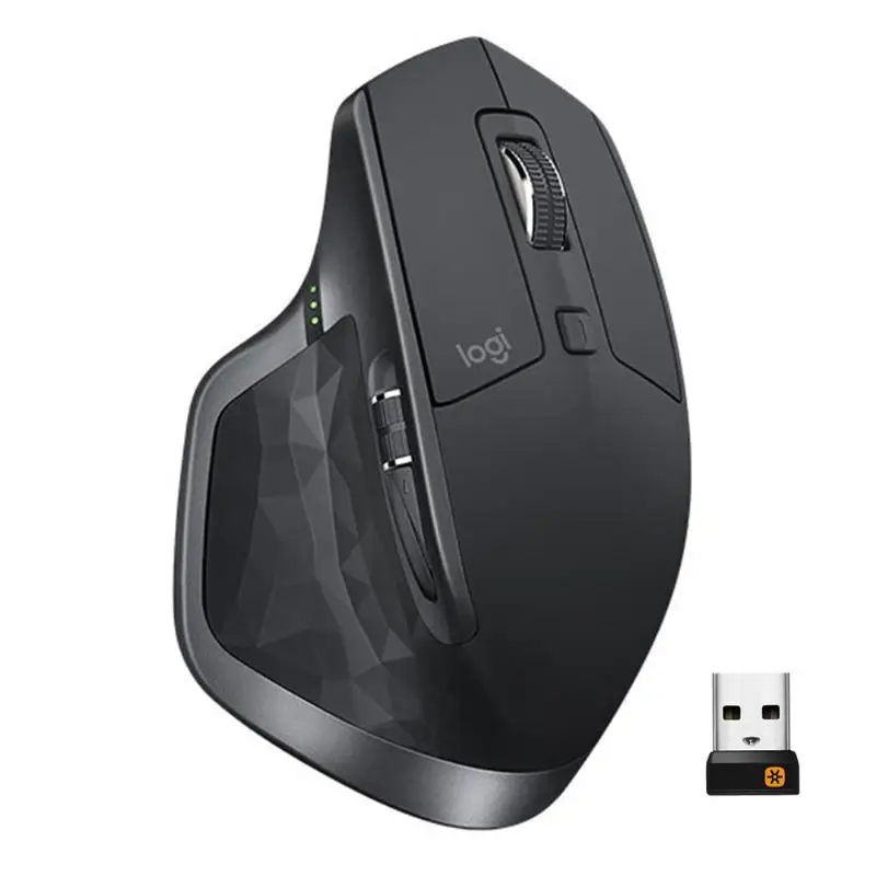 Офисная мышь logitech MX Master 2S 2,4 ГГц Беспроводная и Bluetooth двойное соединение 4000 dpi эргономичная компьютерная мышь с несколькими устройствами