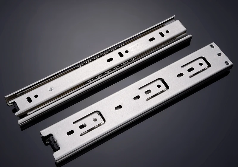 Lang lock slide drawer track mute damping rail rail thicker