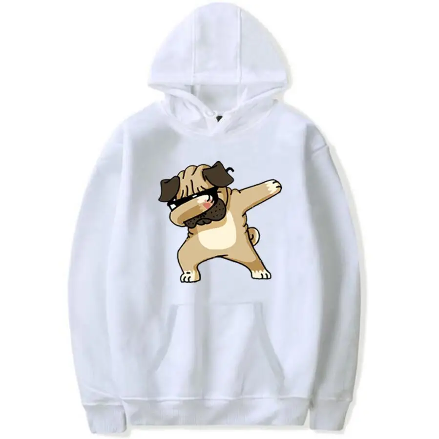 

Men's Hoodies 2019 Autumn Winter Fashion Animal Dog Print Hoodie women casual Sweatshirts Unisex hoody Male coat plus size 4XL