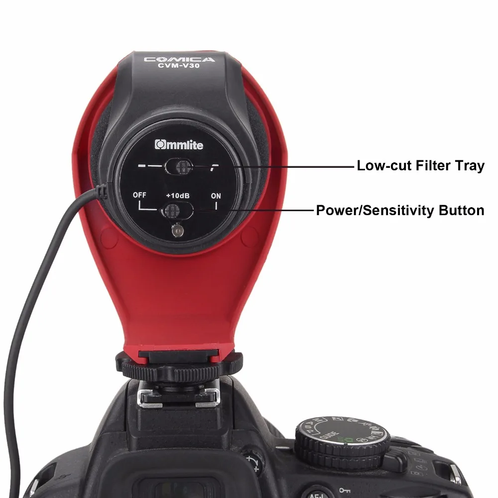 productimage-picture-commlite-comica-electrit-super-cardioid-directional-condenser-shotgun-video-microphone-for-video-and-interview-with-camera-camcorder-red-edi-34128