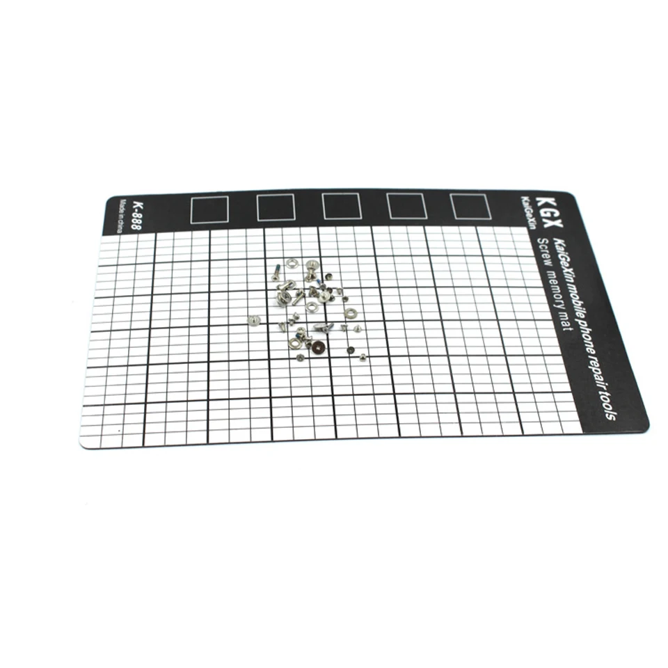 M-Triangle Magnetic Screw Mat Magnetic Working Pad Memory Chart Work Pad Mobile Phone Repair Tools 145 x 90mm Hand Tool Set