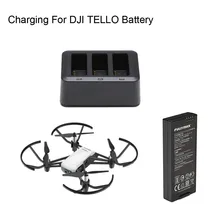 Для DJI TELLO 3 в 1 мульти умный аккумулятор зарядное устройство концентратор батареи Зарядка пульт дистанционного управления контрольные принадлежности Замена Прямая