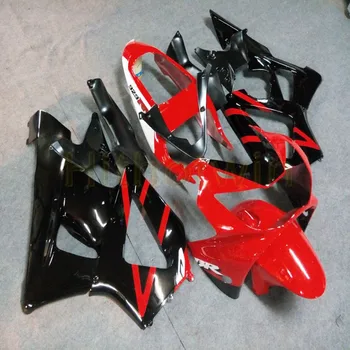

Custom motorcycle Fairings for CBR929RR 2000-2001 ABS motor panels+Botls+Injection mold red black