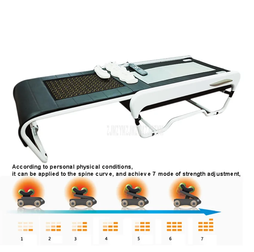 Vertebral Spine Correct Multifunctional Physical Therapy Thermotherapy Bed 13 Massage Mode 3D Whole Body Health Jade Massage Bed